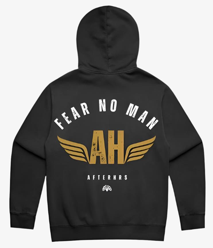 FNM Wings Faded Heavy Hoodie