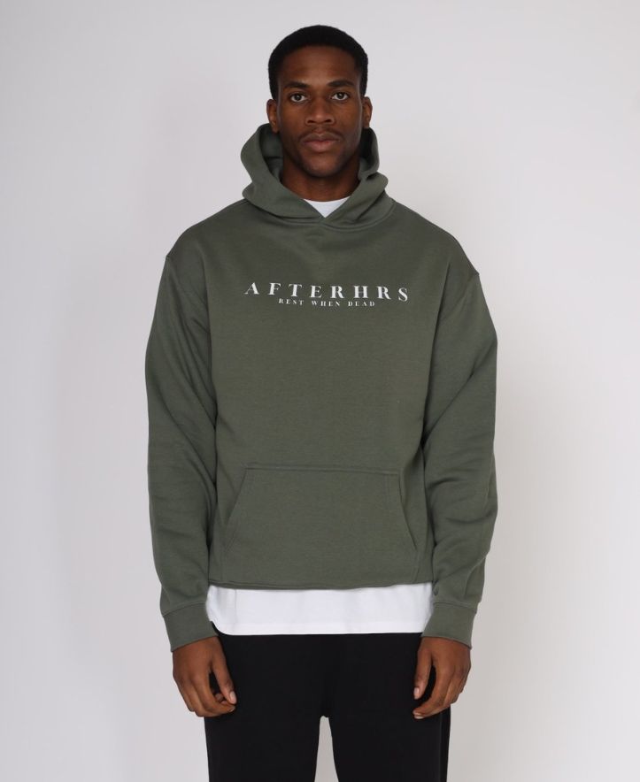 Afterhrs Banner Relaxed Hoodie