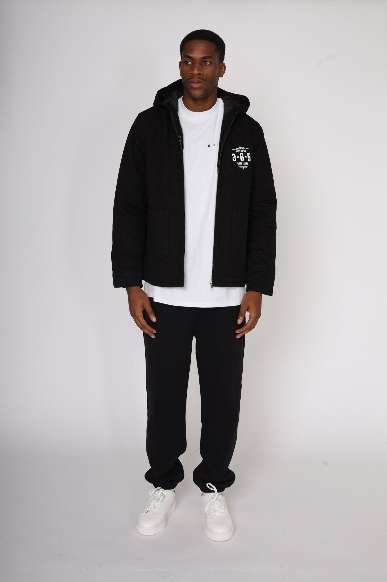 Canvas Hooded Streetwear Jacket