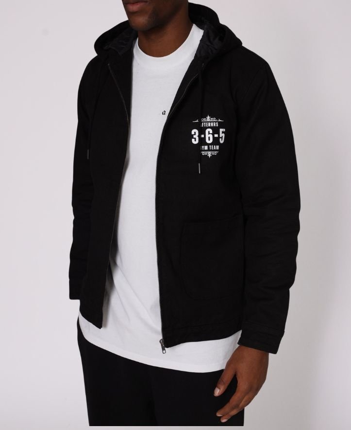 Canvas Hooded Streetwear Jacket