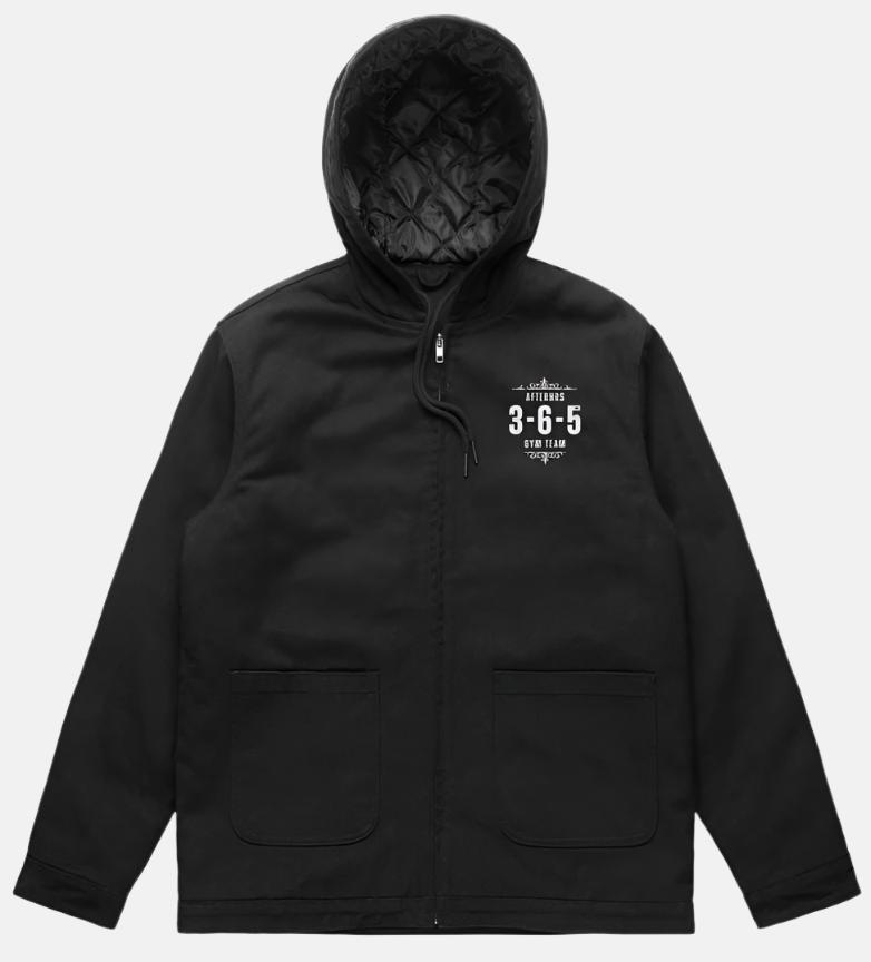 Canvas Hooded Streetwear Jacket