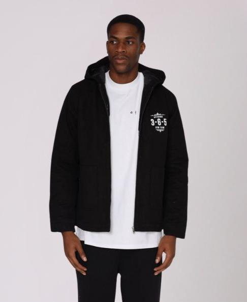 Canvas Hooded Streetwear Jacket