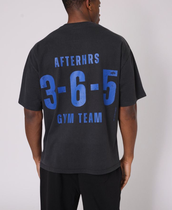 365 Gym Team Oversized Faded T-Shirt