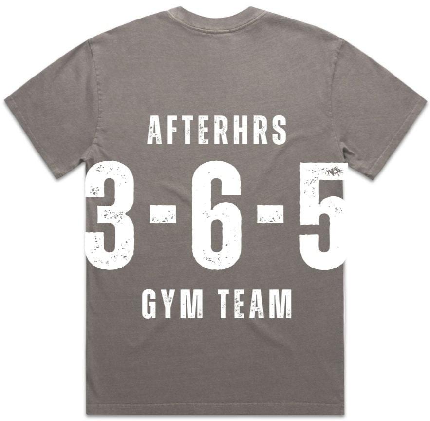 365 Gym Team Oversized Faded T-Shirt