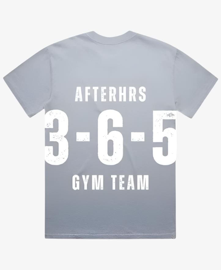 365 Gym Team Oversized Faded T-Shirt