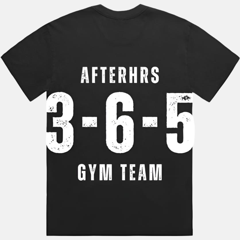 365 Gym Team Oversized Faded T-Shirt