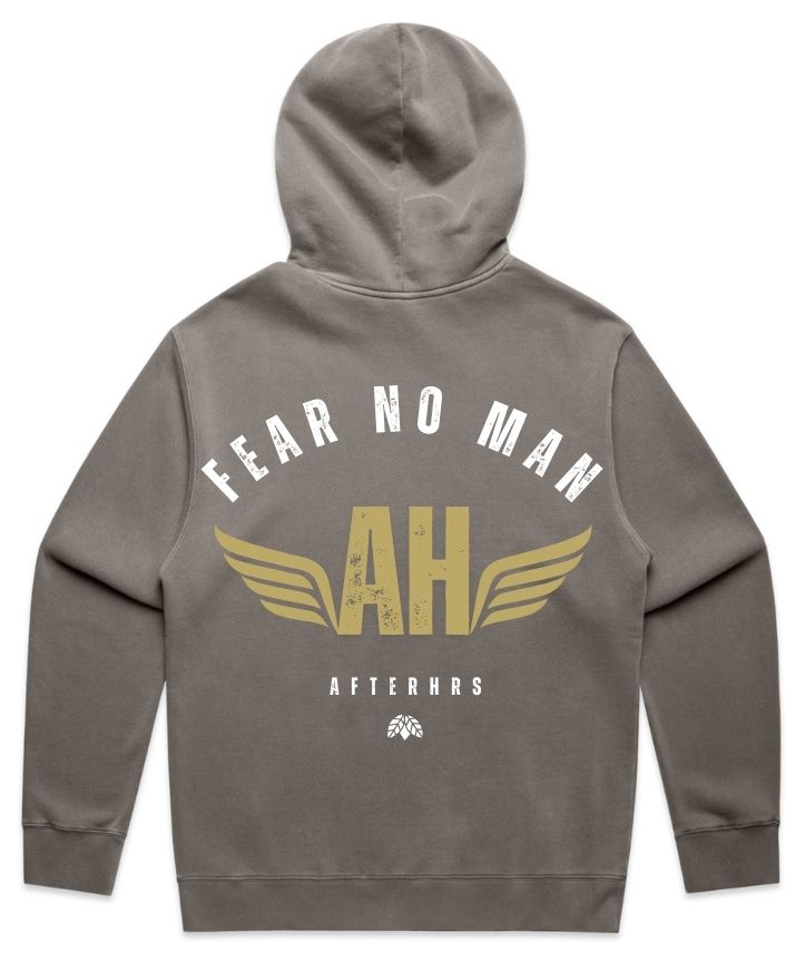 FNM Wings Faded Heavy Hoodie