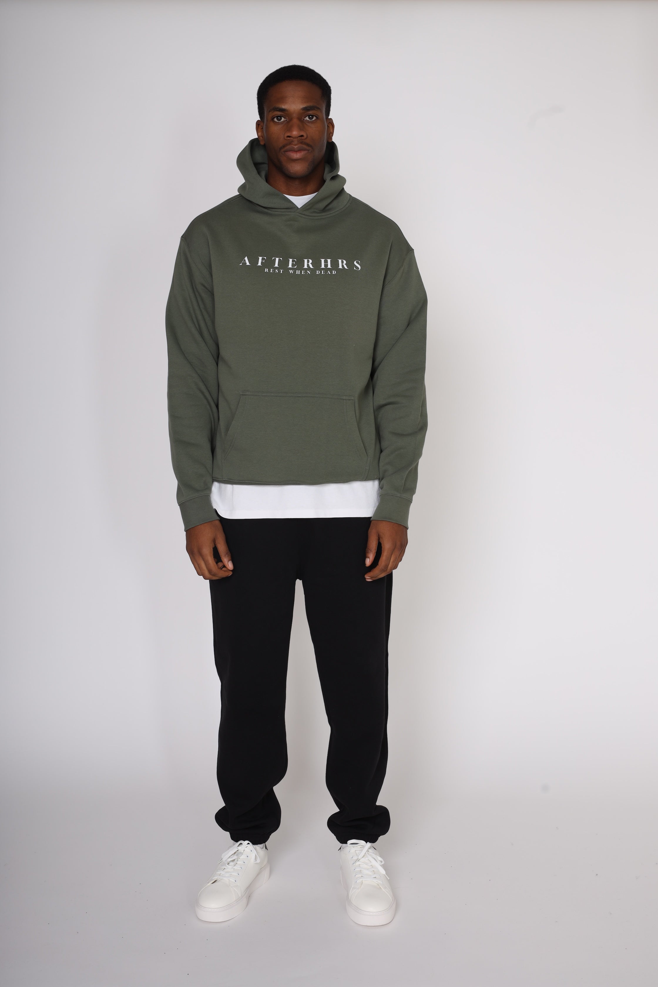 Afterhrs Banner Relaxed Hoodie