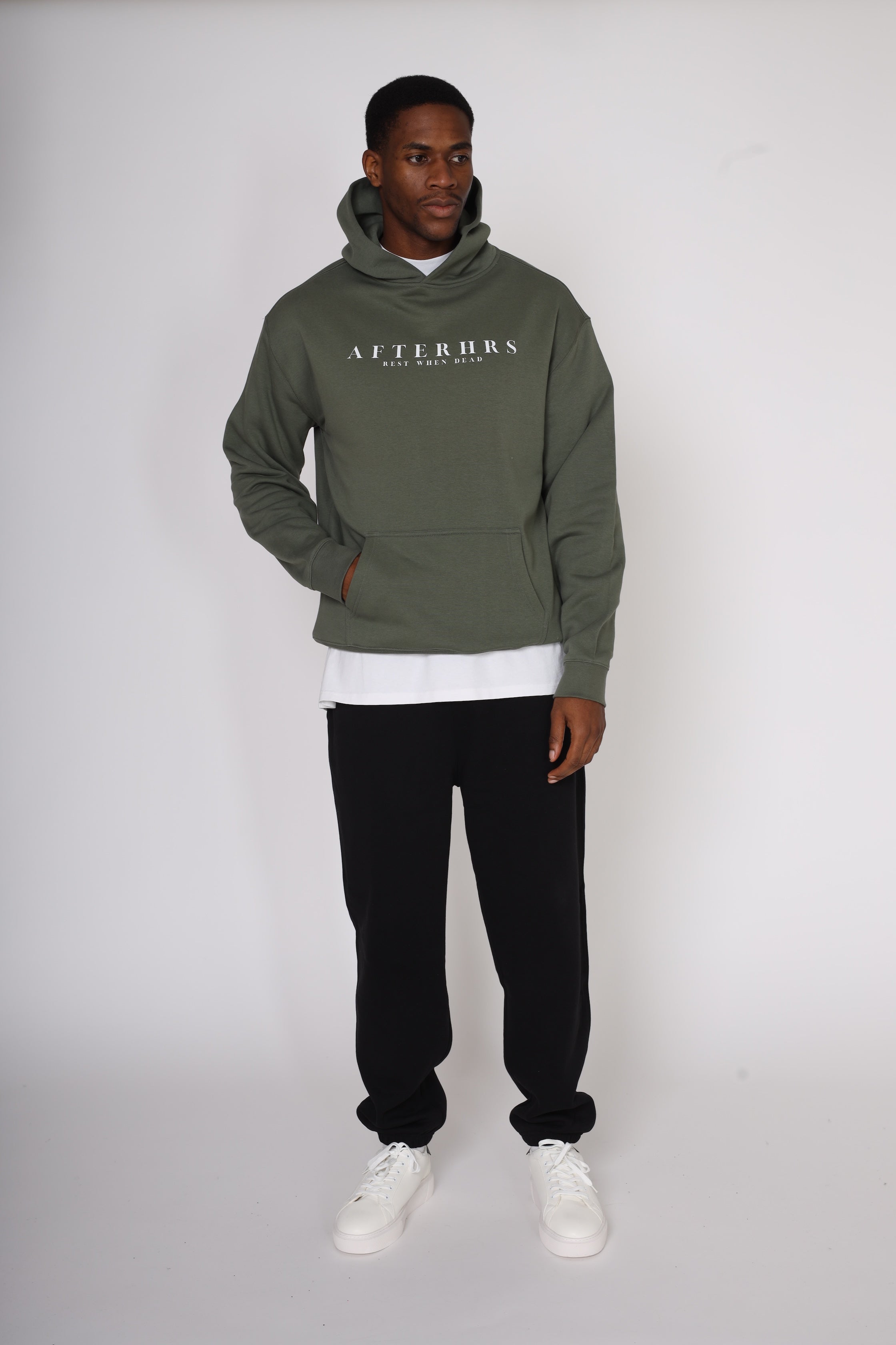 Afterhrs Banner Relaxed Hoodie