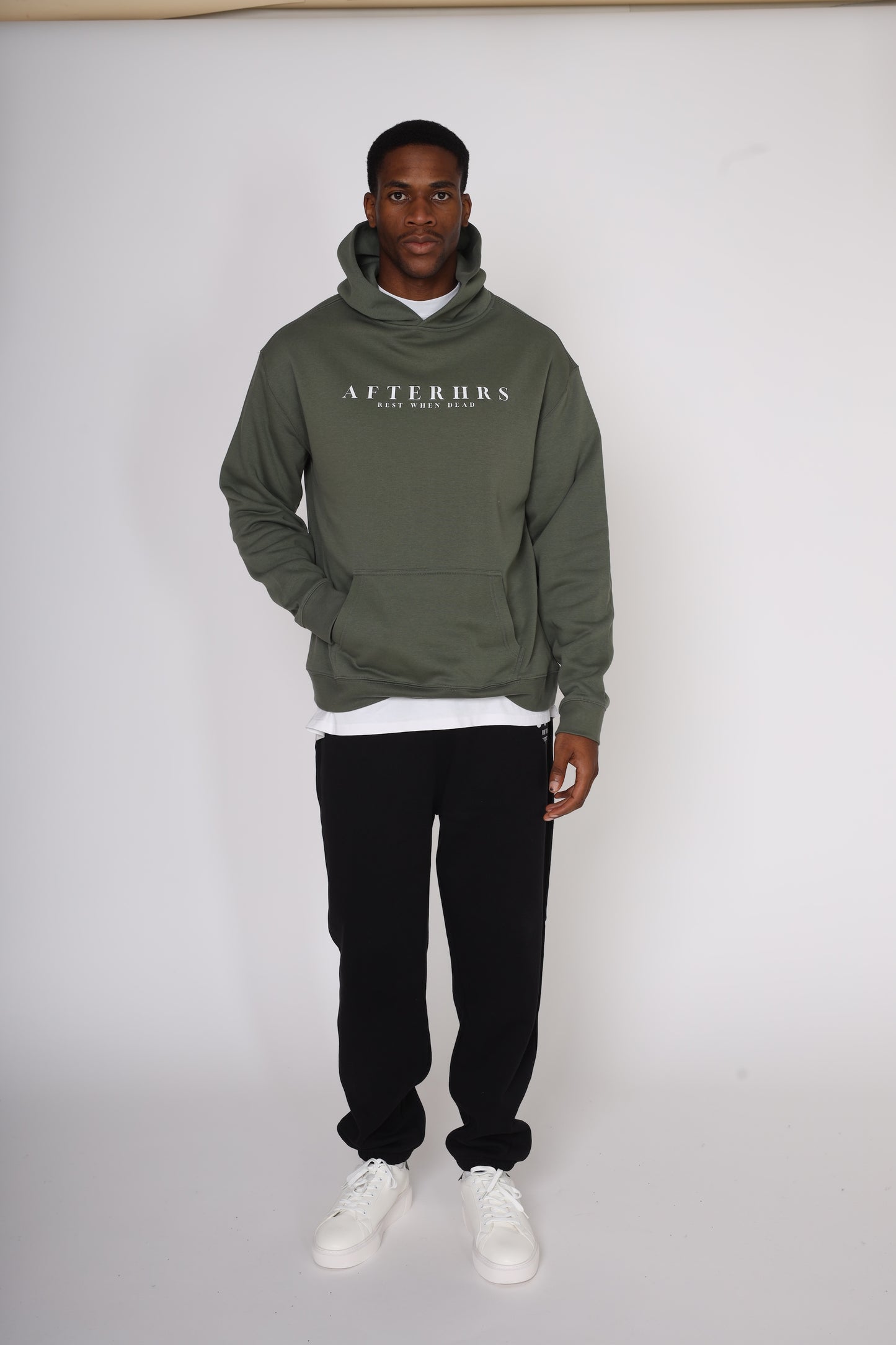 Afterhrs Banner Relaxed Hoodie