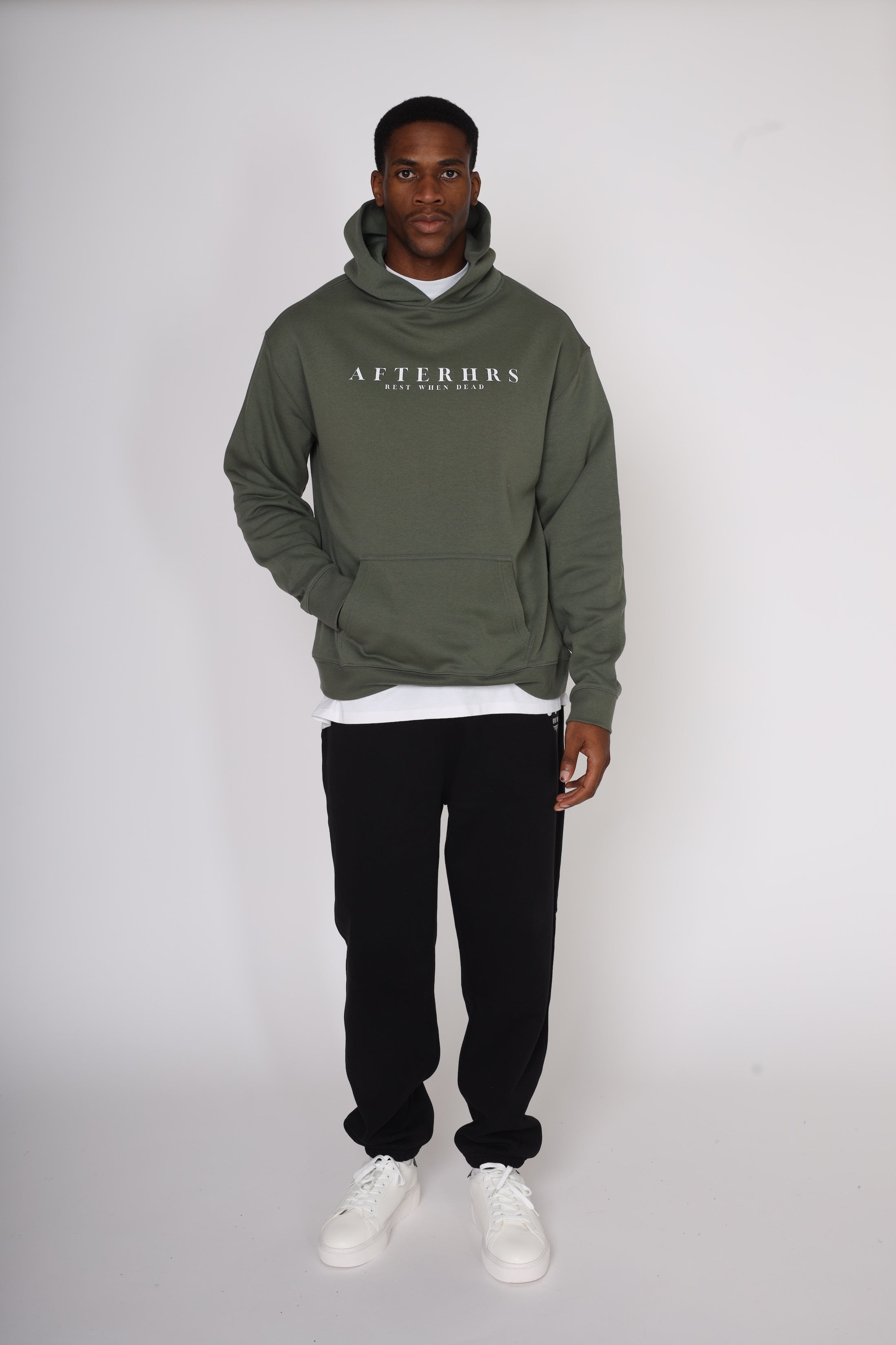 Afterhrs Banner Relaxed Hoodie