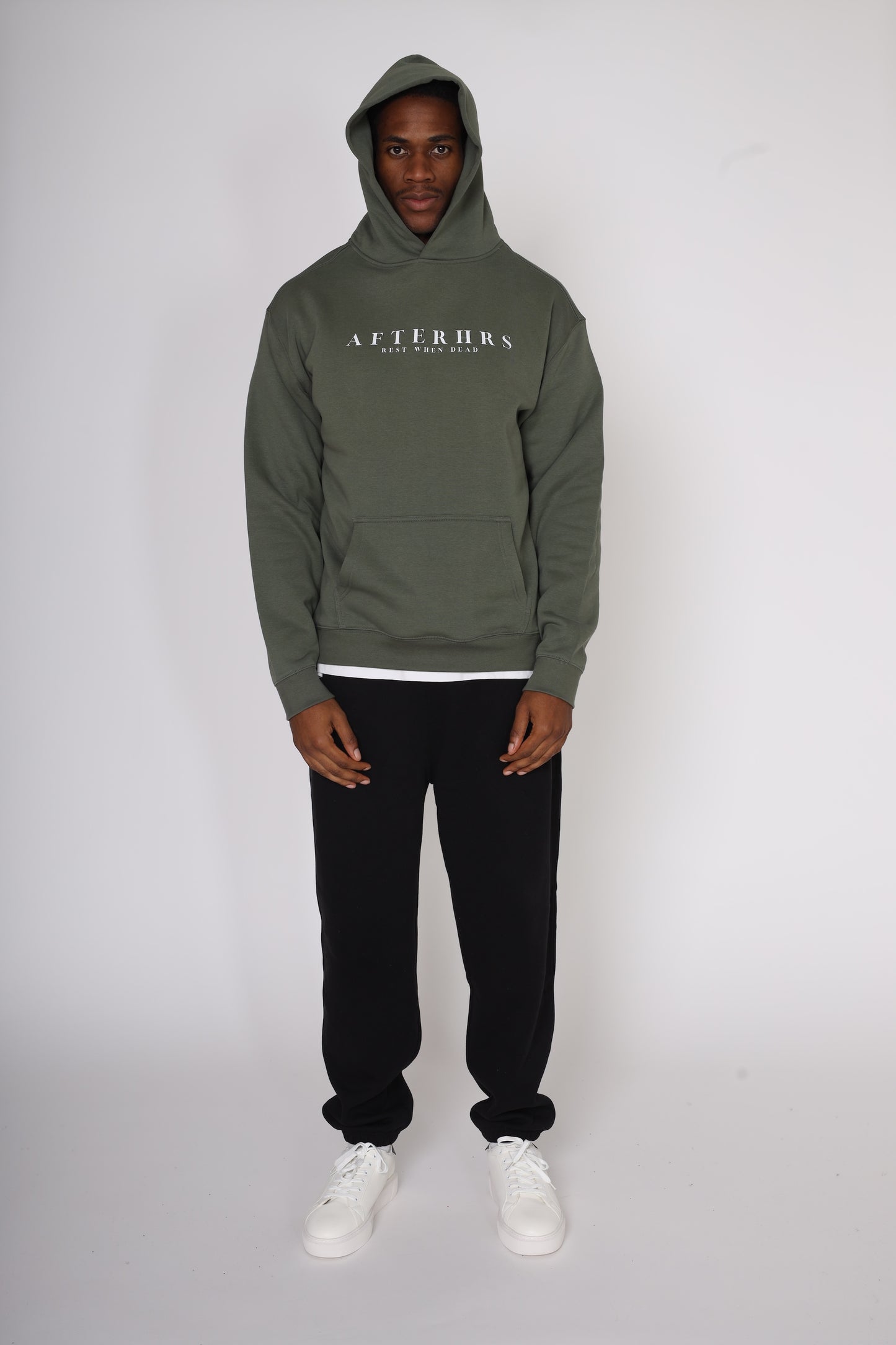 Afterhrs Banner Relaxed Hoodie