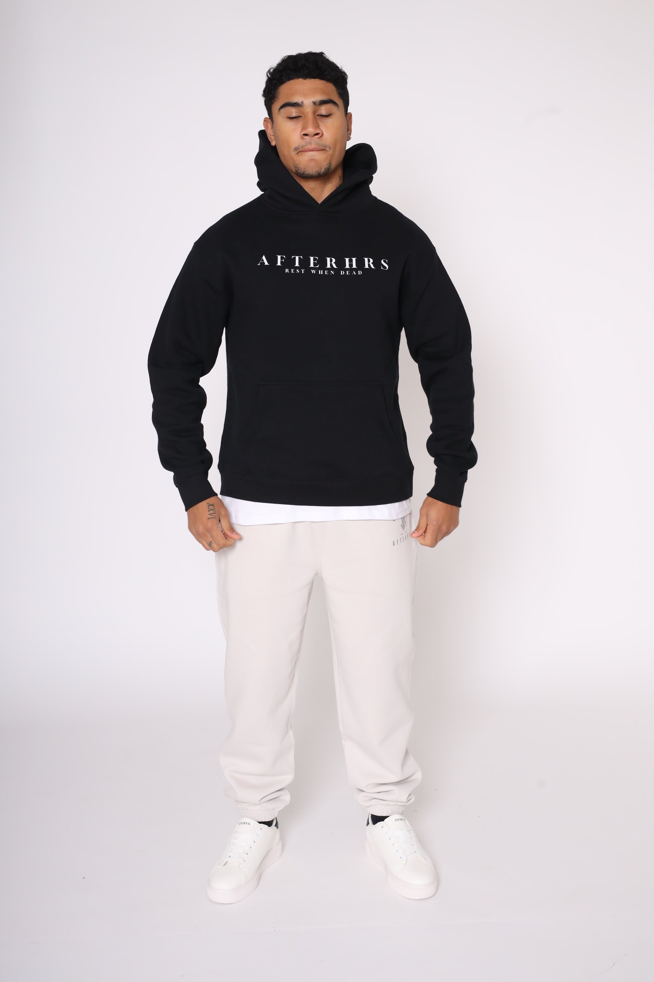 Afterhrs Banner Relaxed Hoodie