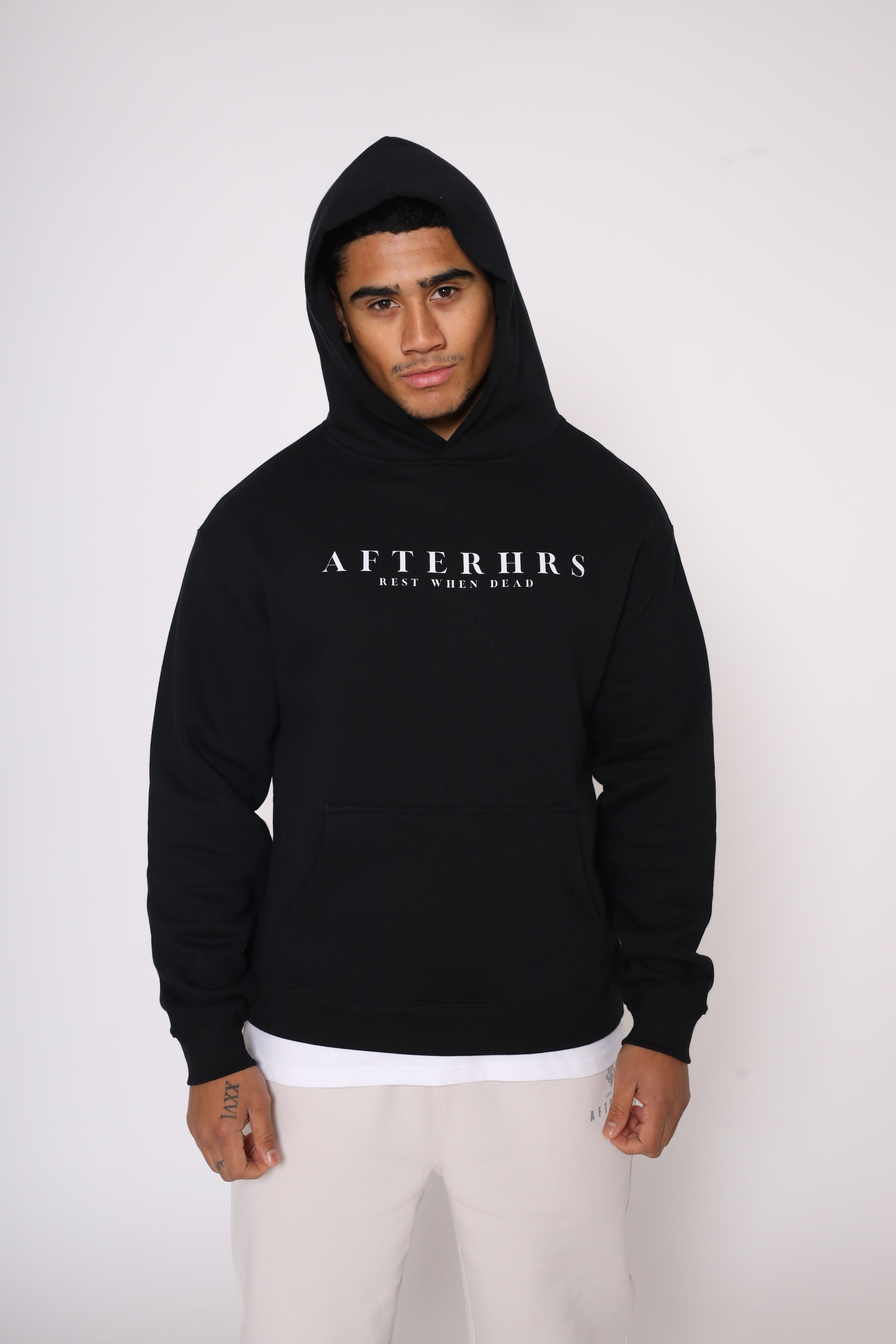 Afterhrs Banner Relaxed Hoodie