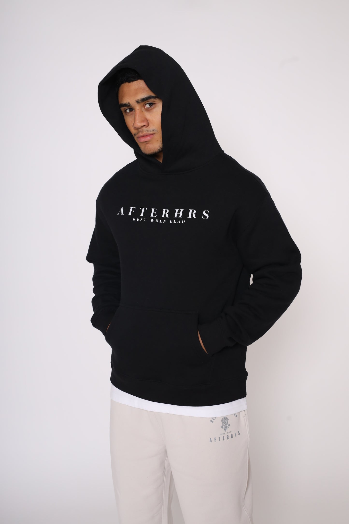 Afterhrs Banner Relaxed Hoodie