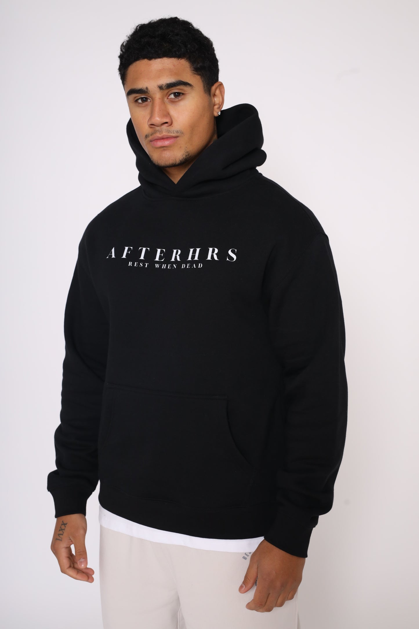 Afterhrs Banner Relaxed Hoodie