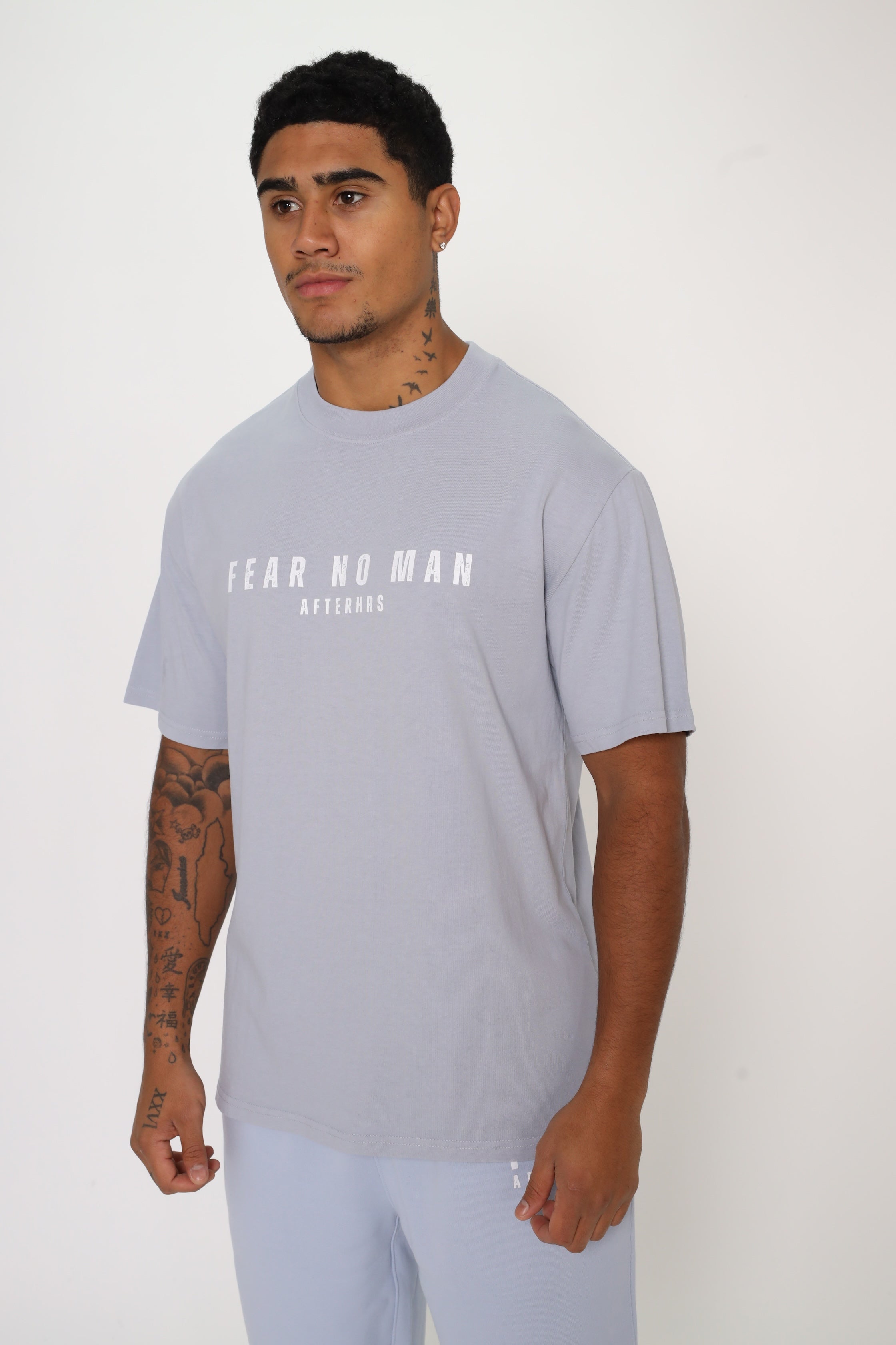 FNM Banner Logo Oversized Faded T-Shirt