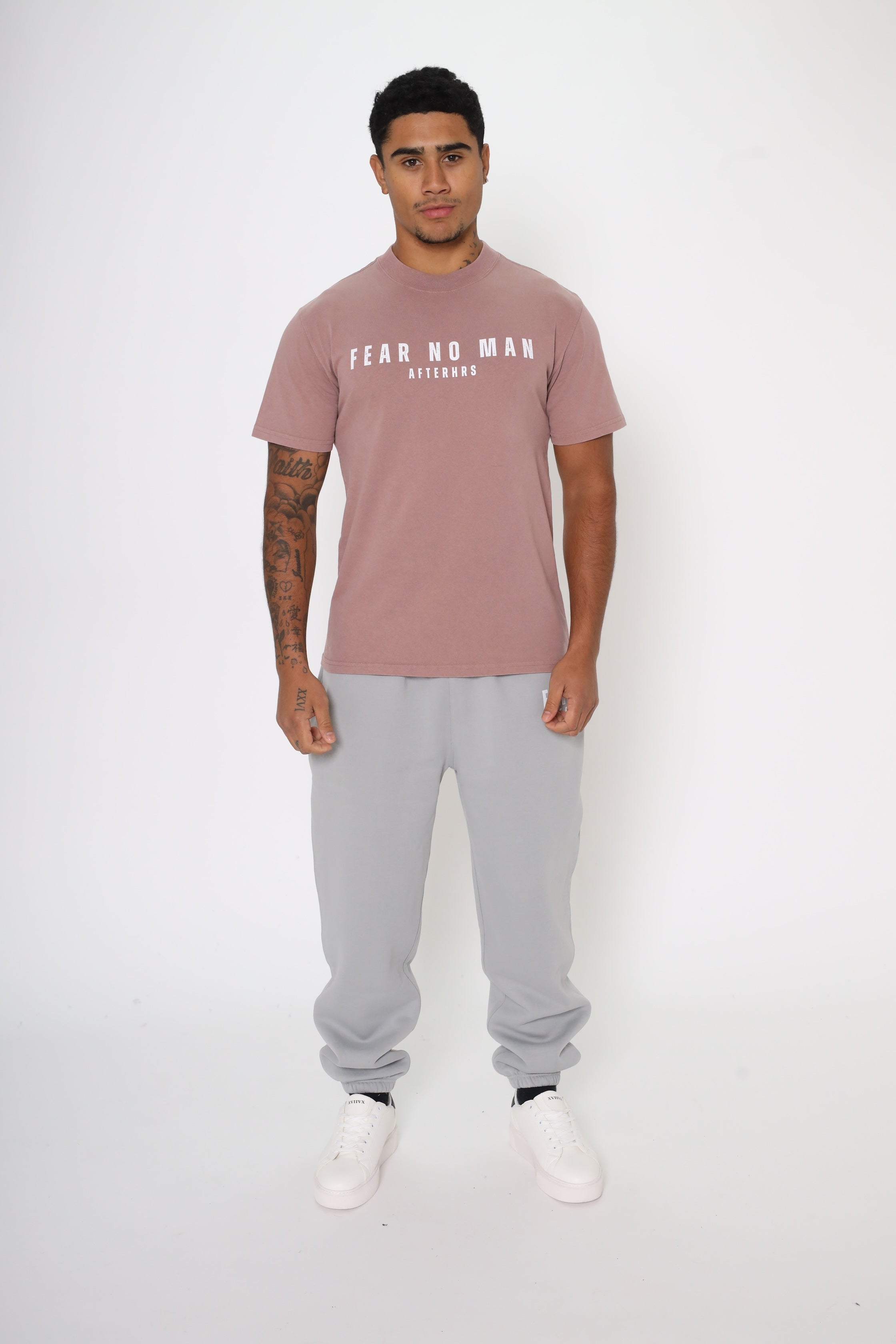 FNM Banner Logo Oversized Faded T-Shirt