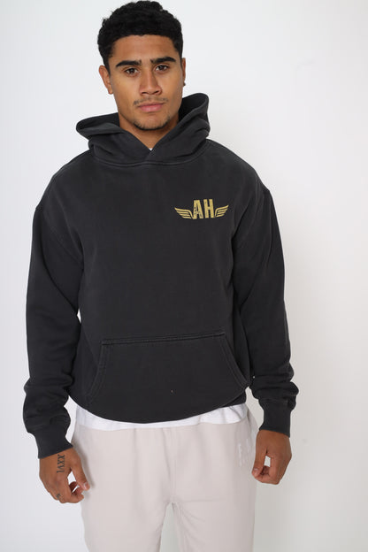 FNM Wings Faded Heavy Hoodie