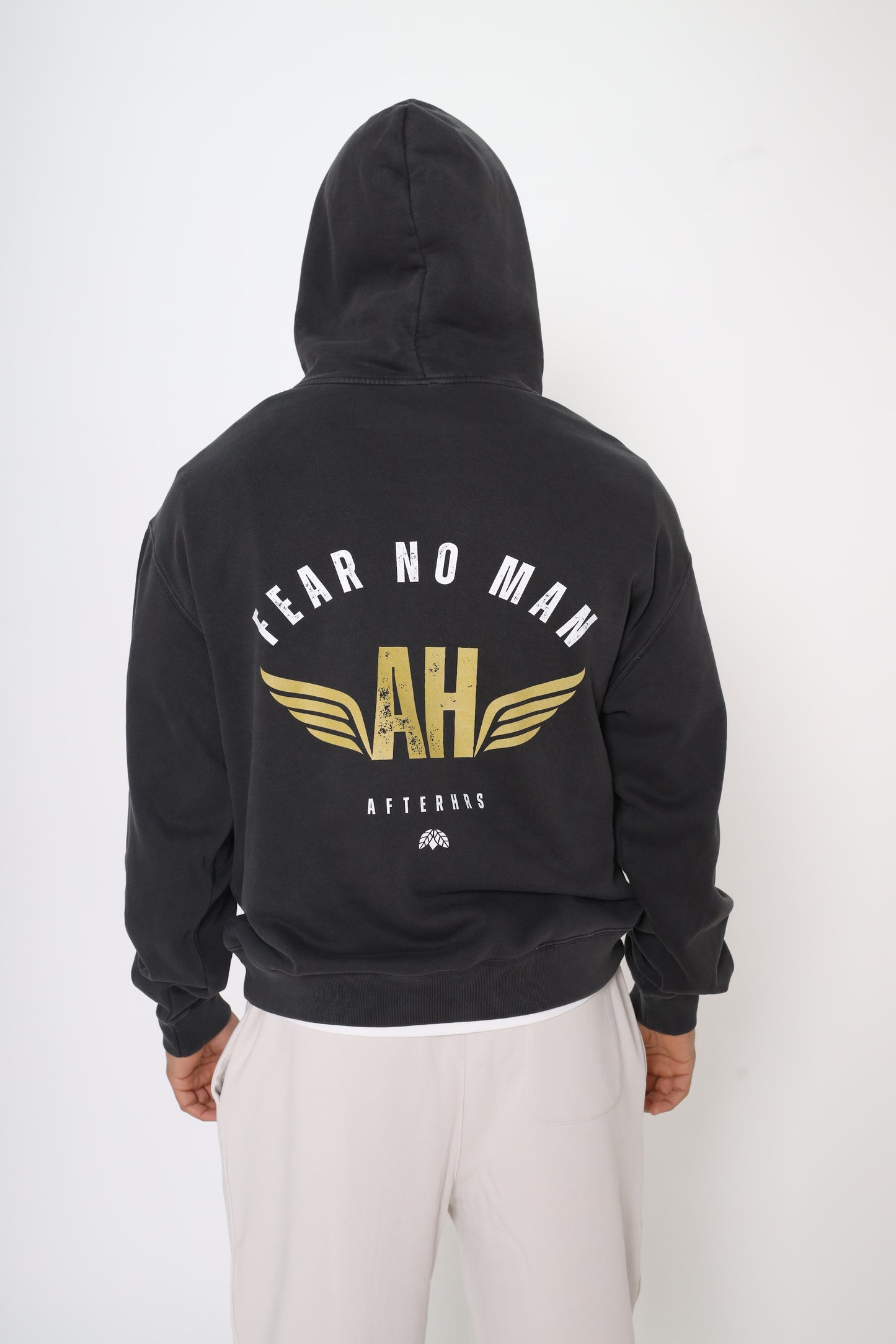 FNM Wings Faded Heavy Hoodie