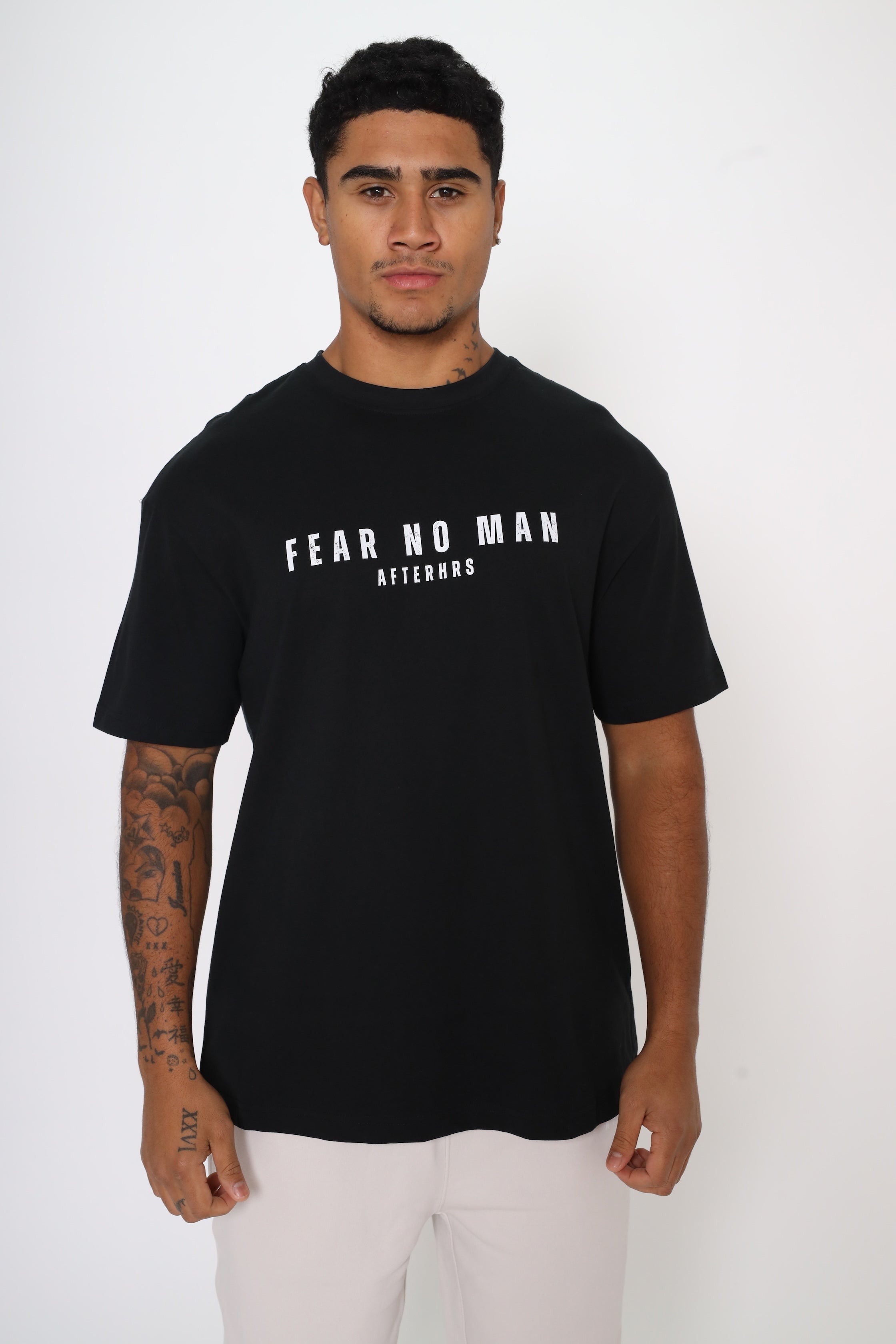 FNM Banner Logo Oversized Faded T-Shirt