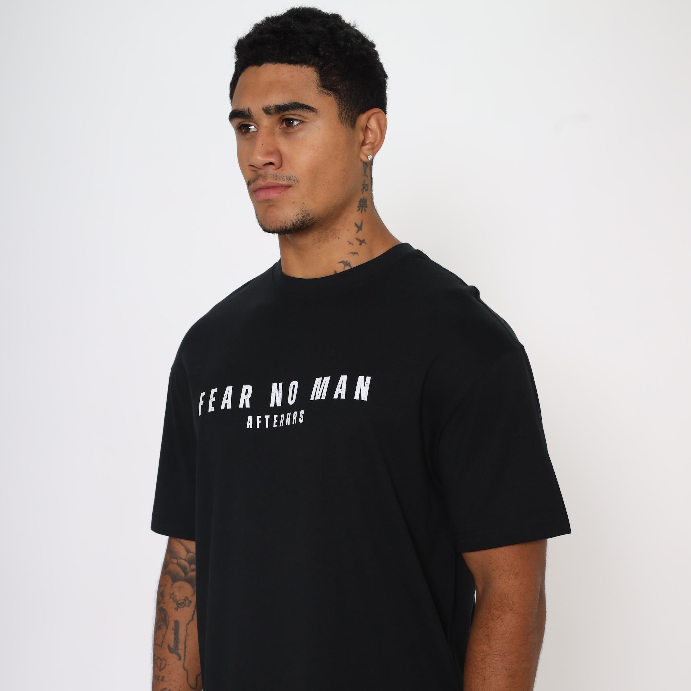 FNM Banner Logo Oversized Faded T-Shirt