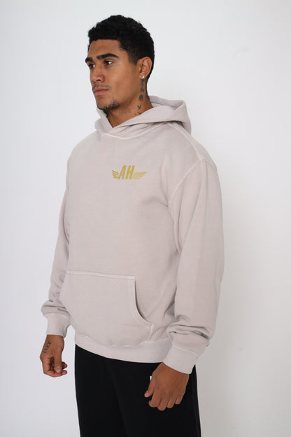 FNM Wings Faded Heavy Hoodie