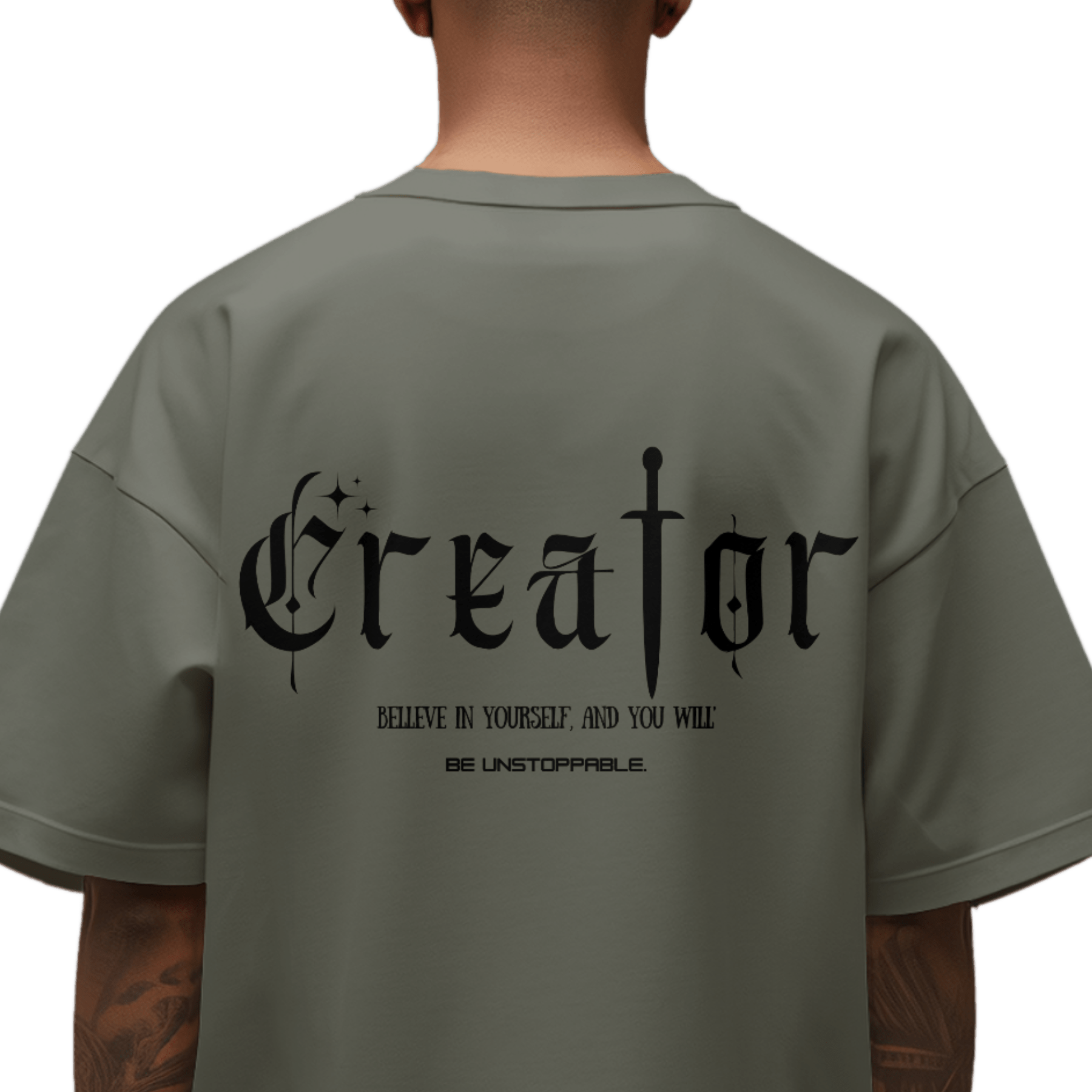 Creator Oversized Faded T-Shirt