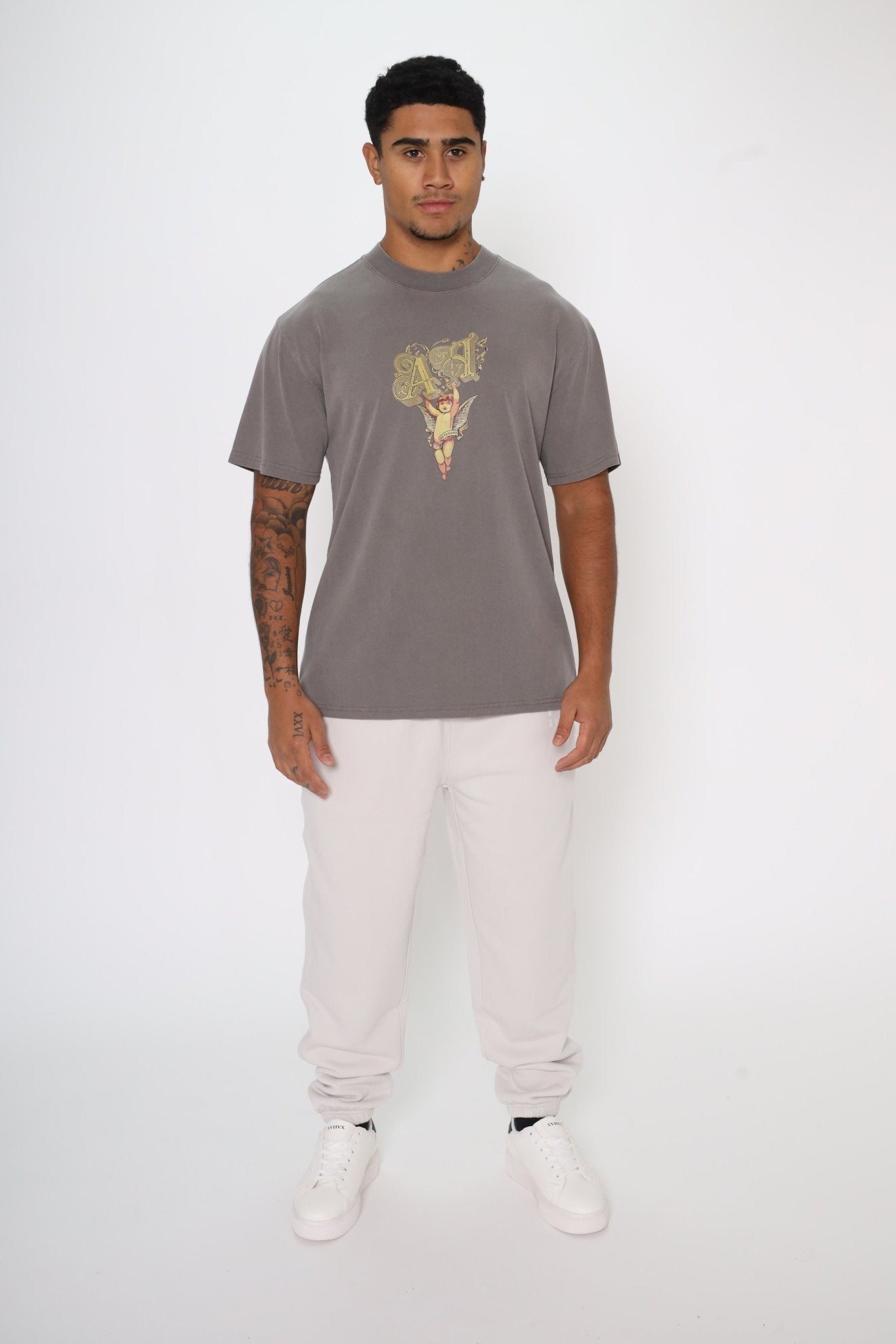 FNM Angel Heavy Faded T-Shirt - AfterhrsFNM Angel Heavy Faded T-ShirtAfterhrs