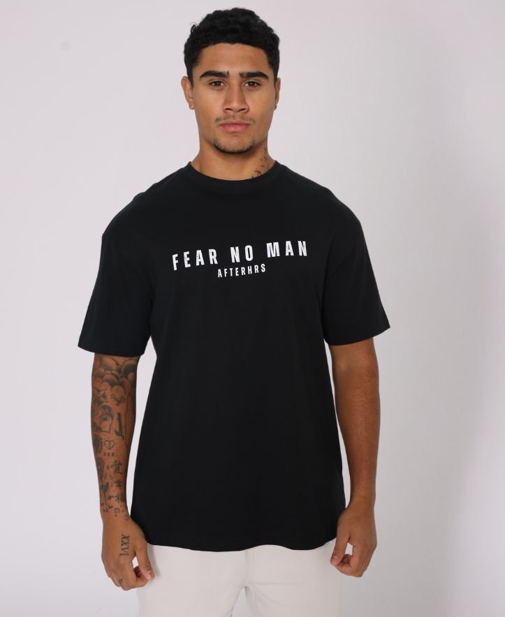 FNM Banner Logo Oversized Faded T-Shirt