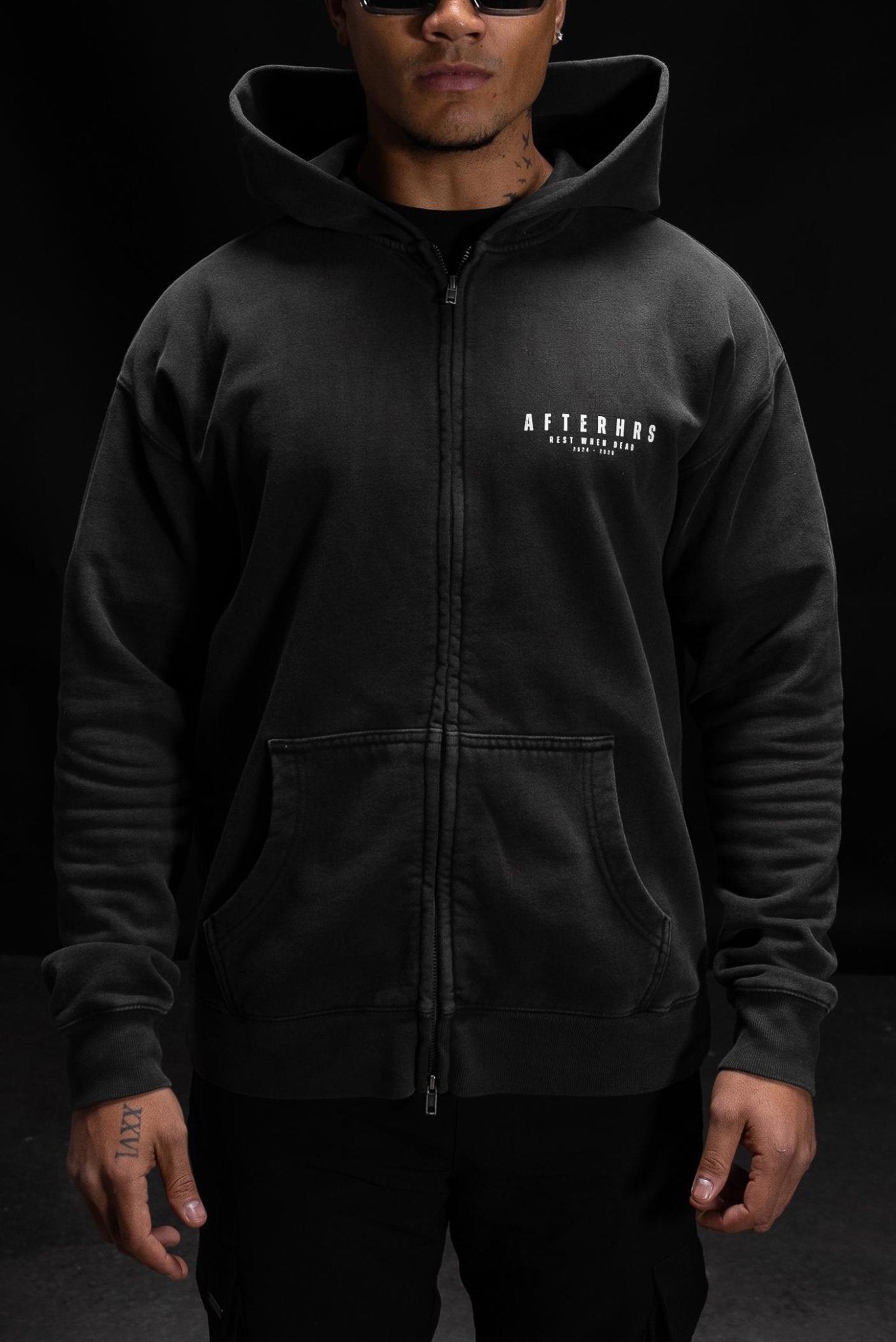 RDW Heritage Heavy Zip Up Hoodie