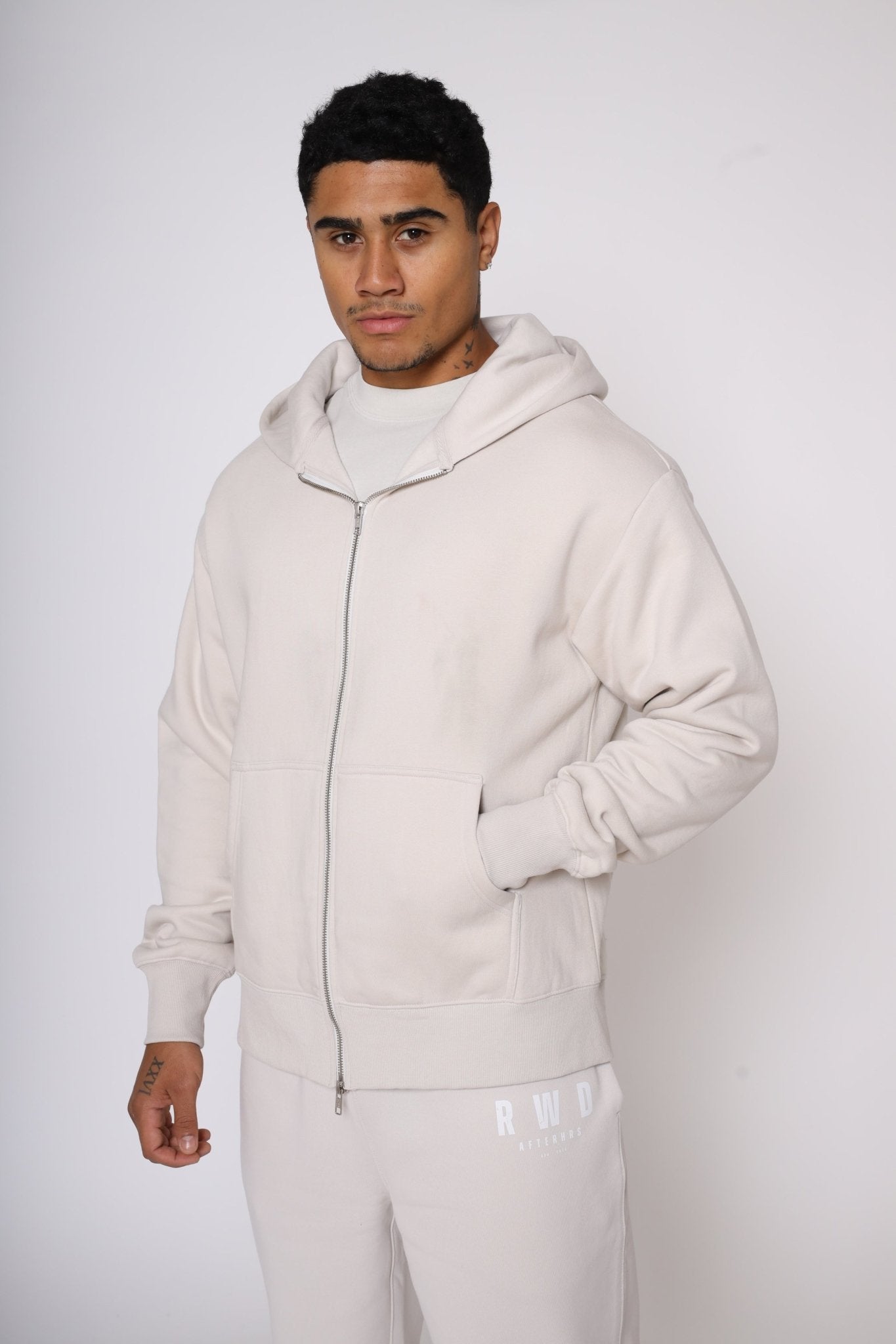 RWD Signature Block Heavy Zip Hoodie - AfterhrsRWD Signature Block Heavy Zip HoodieAfterhrs