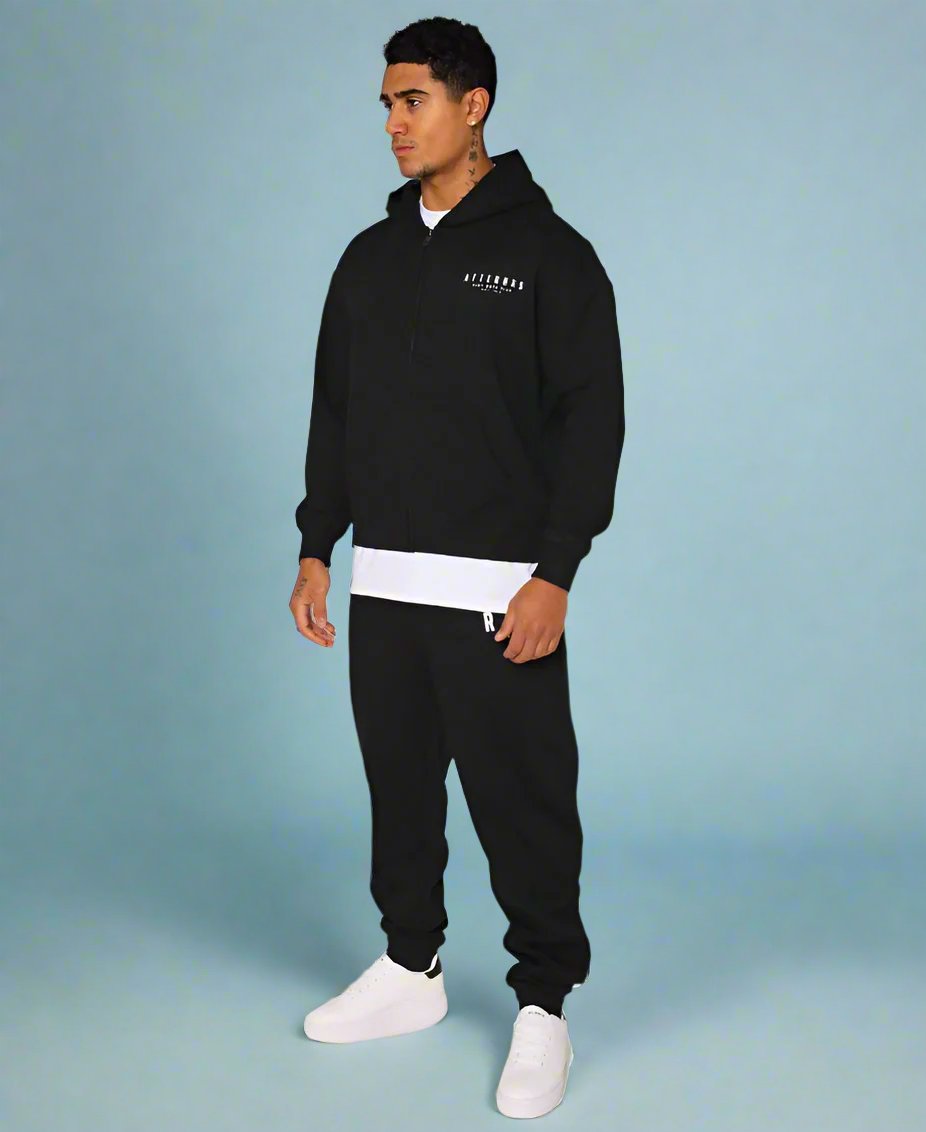 RWD Zip up Hoodie Tracksuit Set