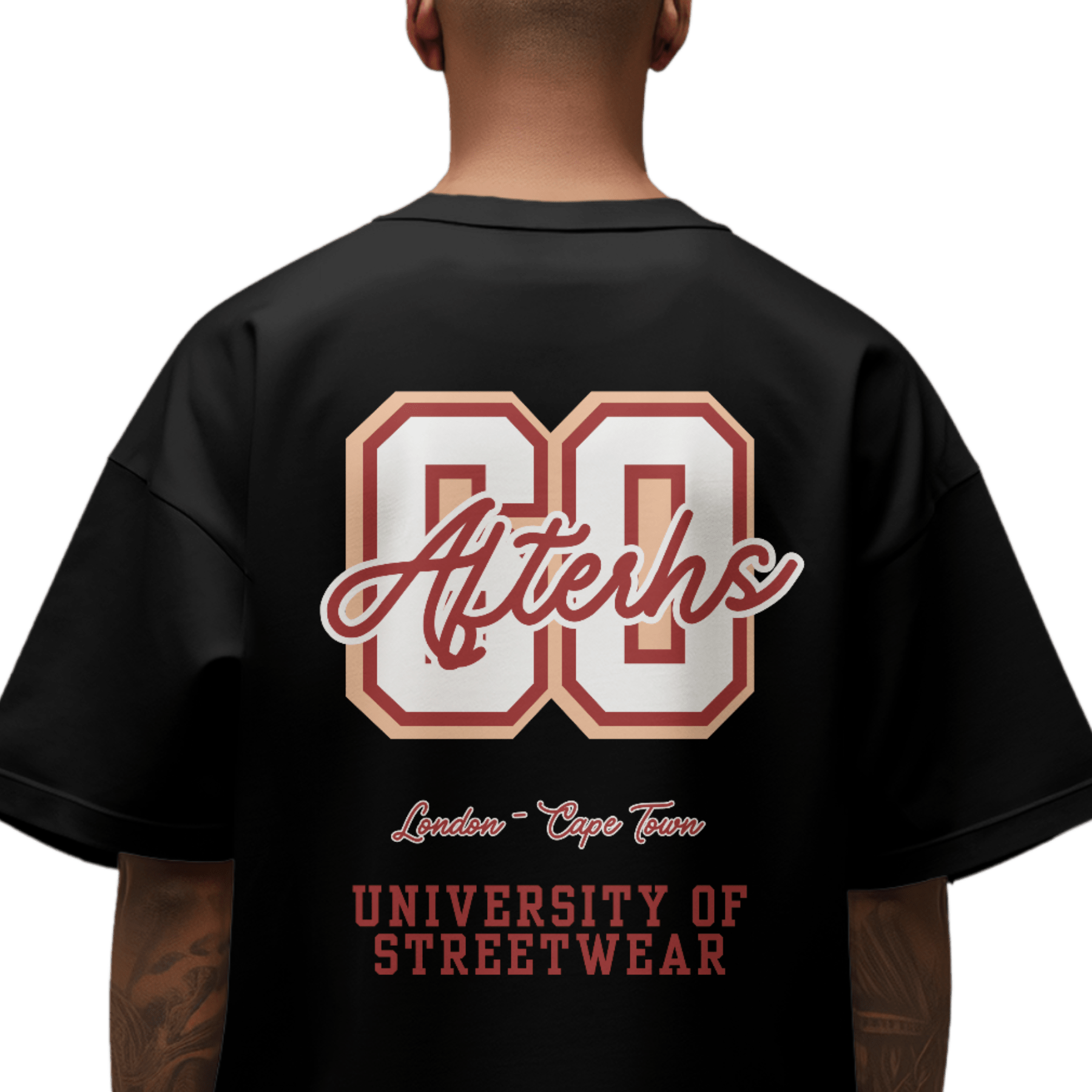 Uni of Streetwear Oversized Faded T-Shirt